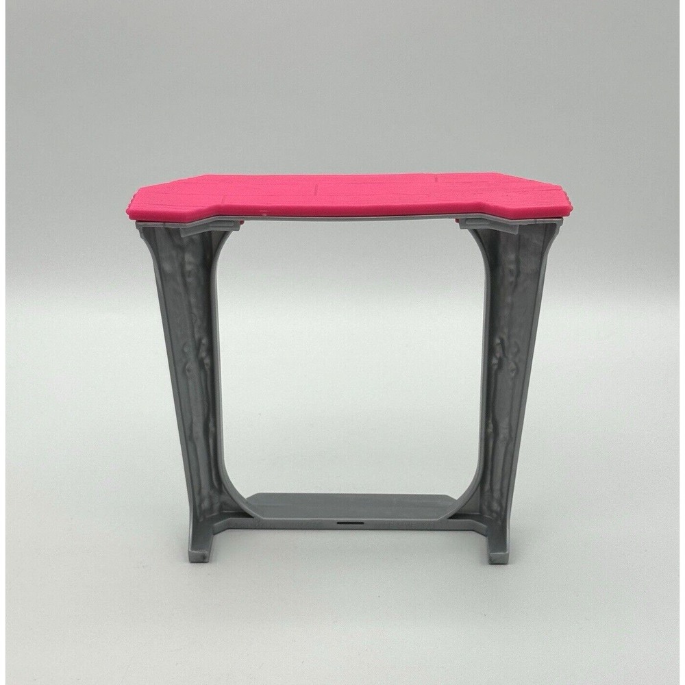 Monster High Deadluxe High School Replacement Doll Furniture High Bar Table Pink - Picture 3 of 6